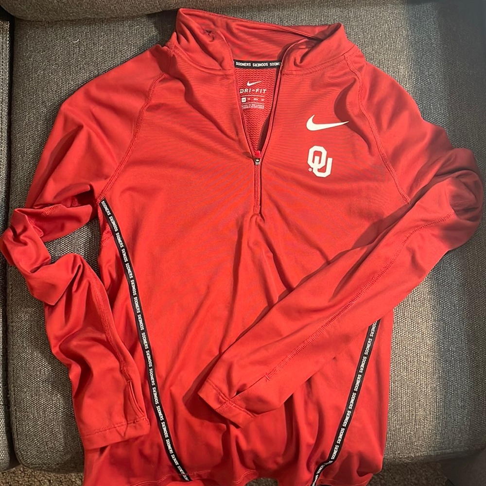 Nike Dri-Fit Oklahoma University Pullover, Women’s XS